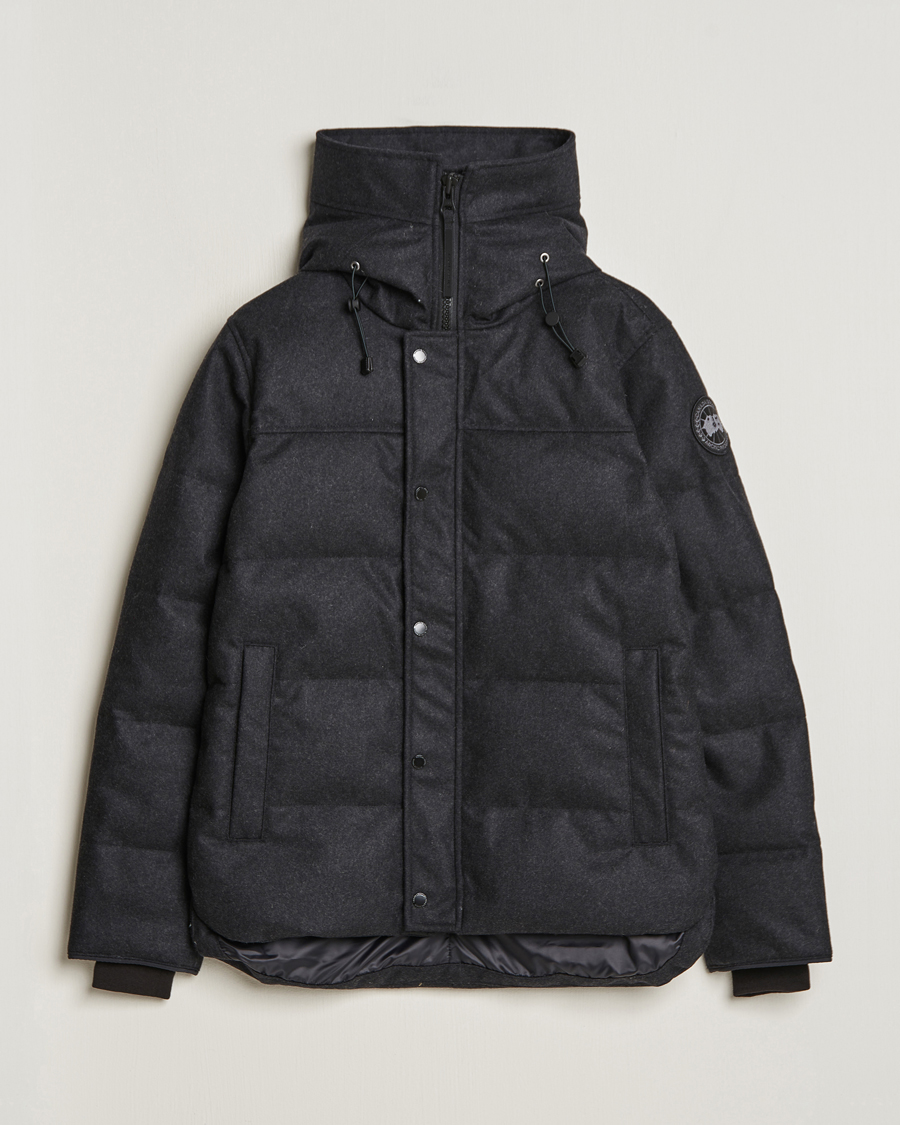 Hombres | Abrigos y chaquetas | Canada Goose | Macmillan Wool Parka Carbon Melange