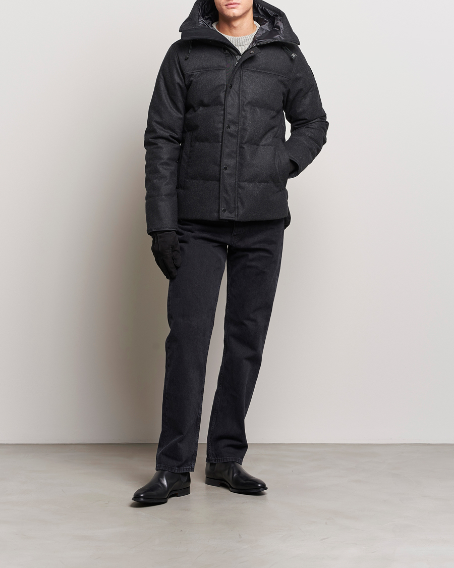 Hombres | Abrigos y chaquetas | Canada Goose | Macmillan Wool Parka Carbon Melange