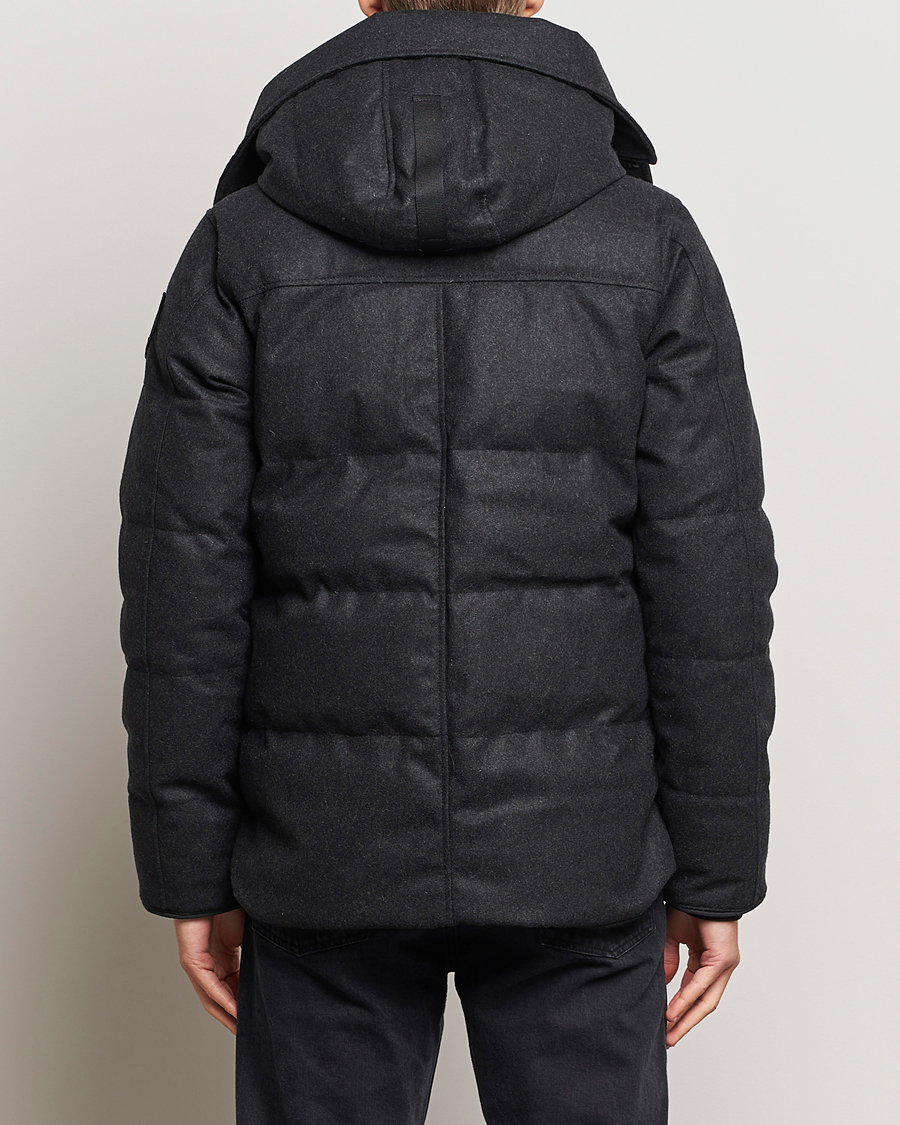 Hombres | Abrigos y chaquetas | Canada Goose | Macmillan Wool Parka Carbon Melange