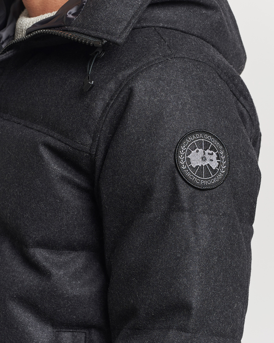 Hombres | Abrigos y chaquetas | Canada Goose | Macmillan Wool Parka Carbon Melange