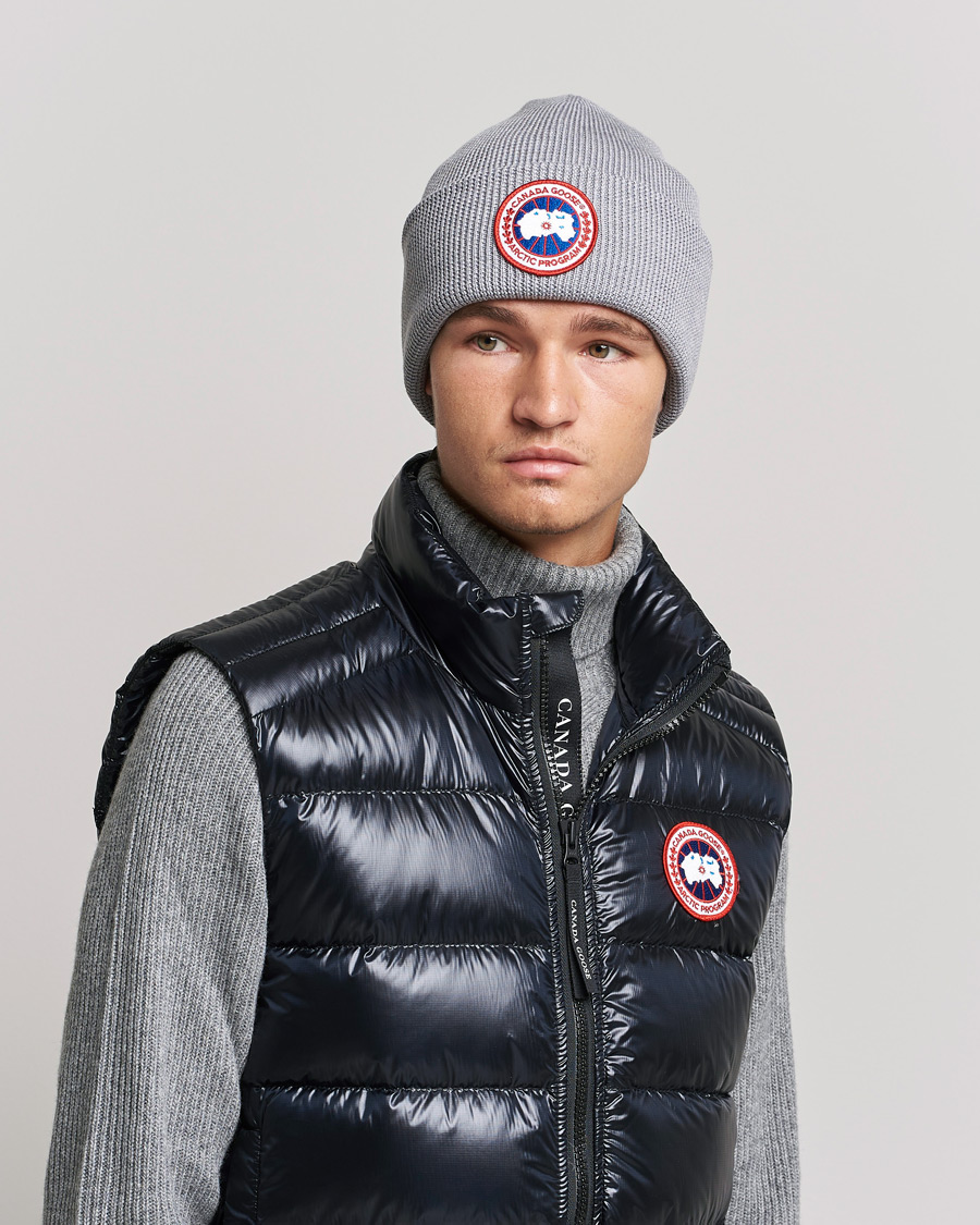 Hombres | Canada Goose Arctic Disc Toque Heather Grey | Canada Goose | Arctic Disc Toque Heather Grey