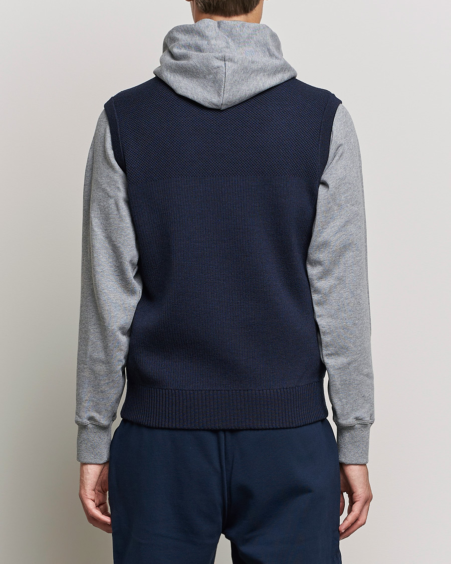 Hombres | Chalecos | Canada Goose | Hybridge Knit Vest Navy