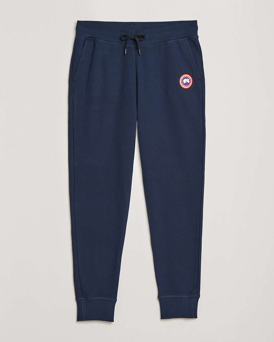 Hombres | Pantalones | Canada Goose | Huron Sweatpants Atlantic Navy