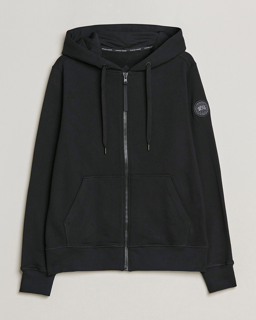 Hombres | Jerséis y prendas de punto | Canada Goose Black Label | FZ Loopback Hoody Black