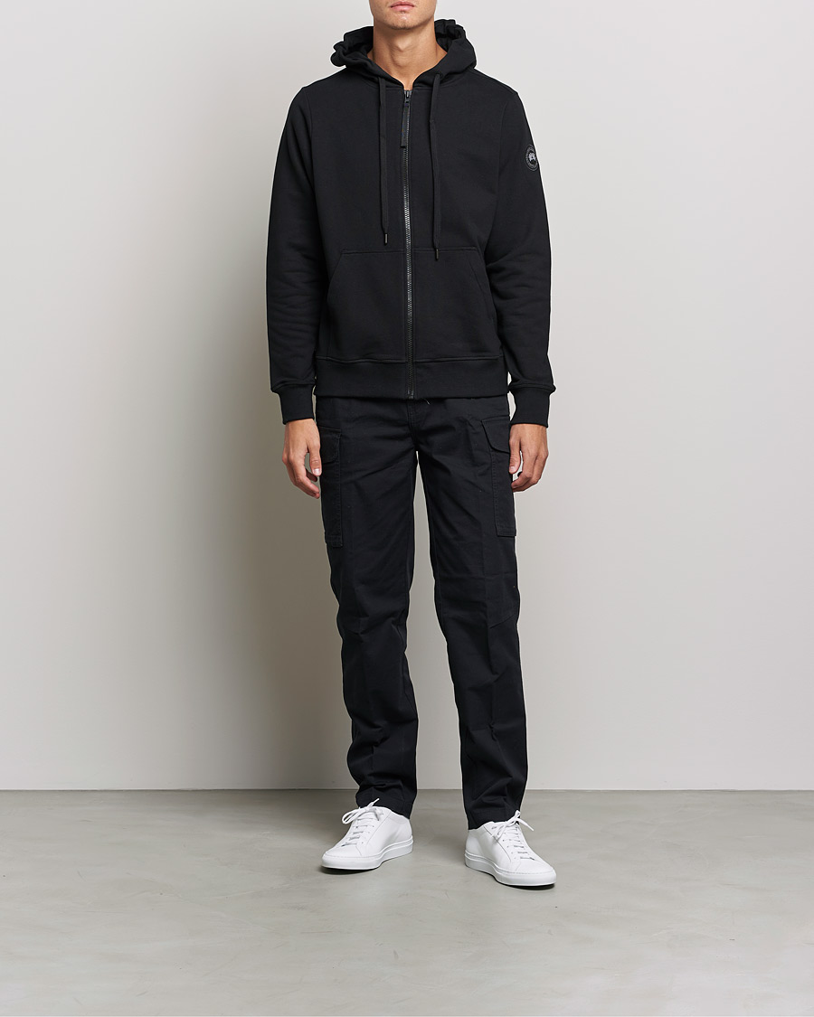 Hombres | Jerséis y prendas de punto | Canada Goose Black Label | FZ Loopback Hoody Black