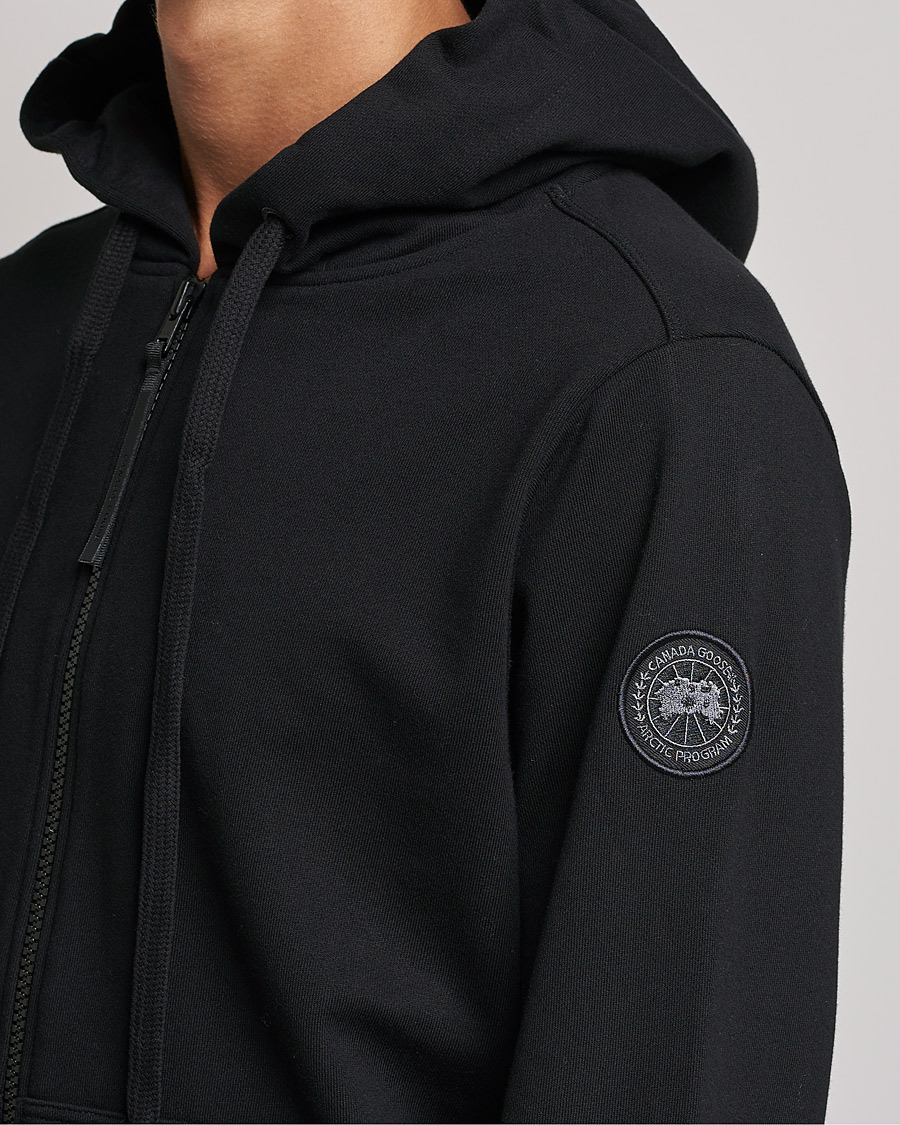 Hombres | Jerséis y prendas de punto | Canada Goose Black Label | FZ Loopback Hoody Black