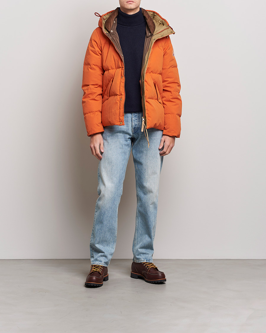 Hombres | Abrigos y chaquetas | Holubar | Crinkle Jacket Dark Orange