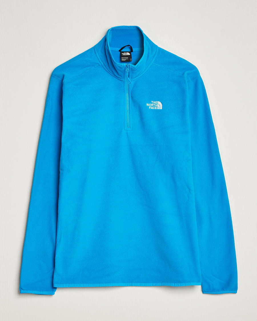 Hombres | Jerséis y prendas de punto | The North Face | 100 Glacier 1/4 Zip Acoustic Blue