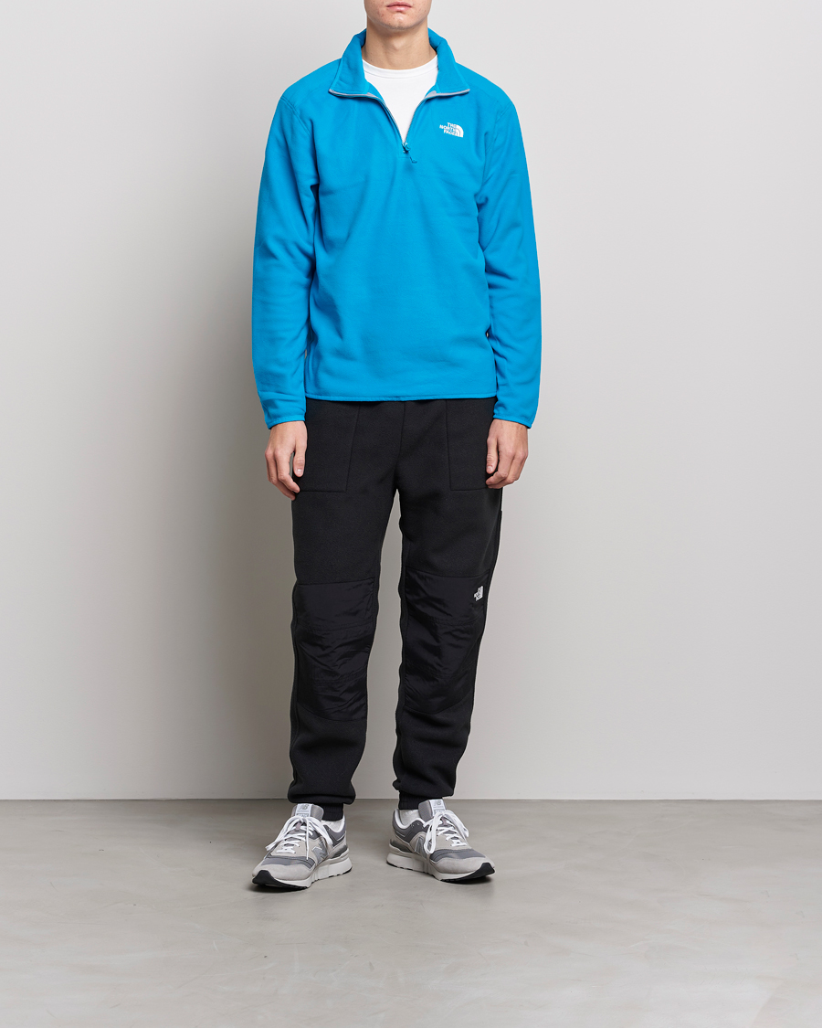 Hombres | Jerséis y prendas de punto | The North Face | 100 Glacier 1/4 Zip Acoustic Blue