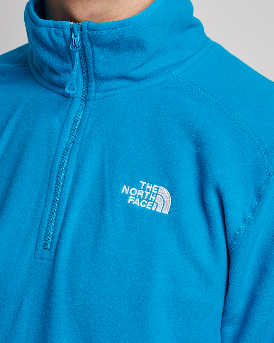 Hombres | Jerséis y prendas de punto | The North Face | 100 Glacier 1/4 Zip Acoustic Blue