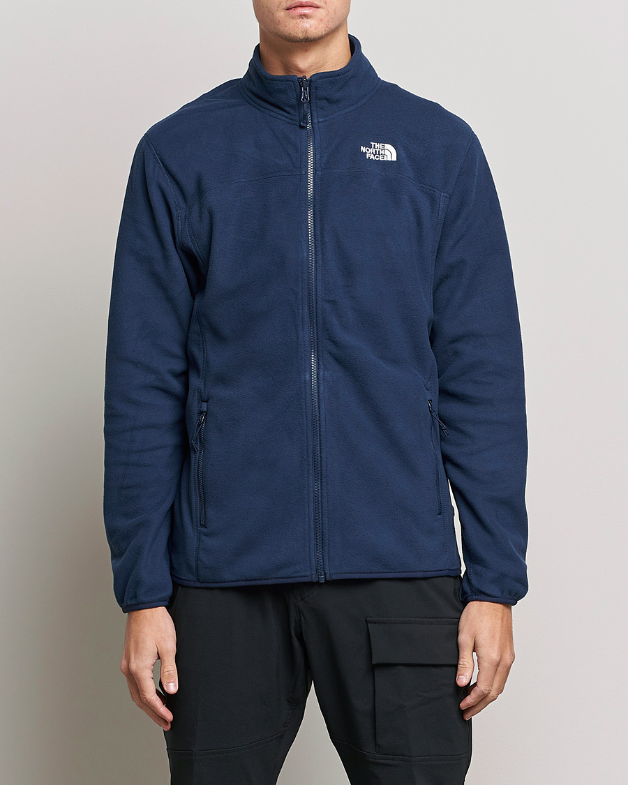 Hombres | Jerséis y prendas de punto | The North Face | 100 Glacier Full Zip Summit Navy