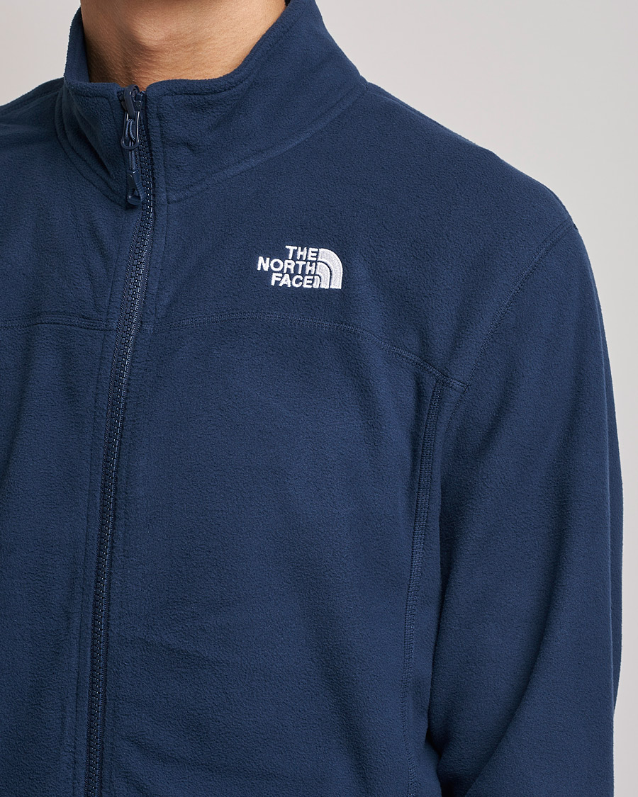 Hombres | Jerséis y prendas de punto | The North Face | 100 Glacier Full Zip Summit Navy