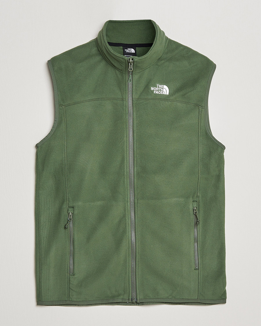 Hombres | Jerséis y prendas de punto | The North Face | 100 Glacier Vest Thyme Green