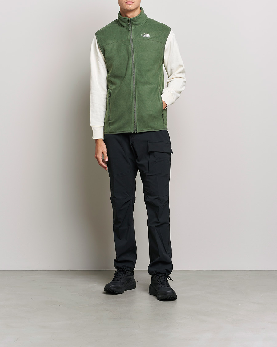 Hombres | Jerséis y prendas de punto | The North Face | 100 Glacier Vest Thyme Green