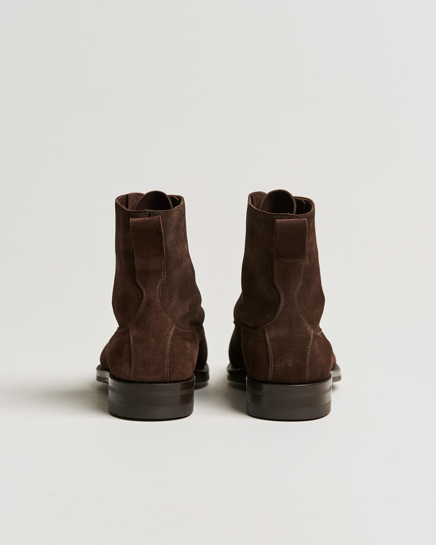 Hombres | Edward Green Galway Dainite Boot Mink Suede | Edward Green | Galway Dainite Boot Mink Suede