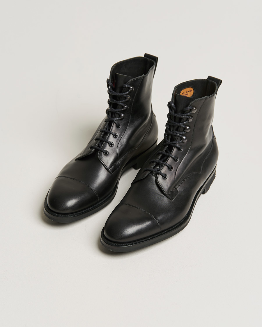 Hombres | Edward Green Galway Ridgeway Boot Black Delapré | Edward Green | Galway Ridgeway Boot Black Delapré