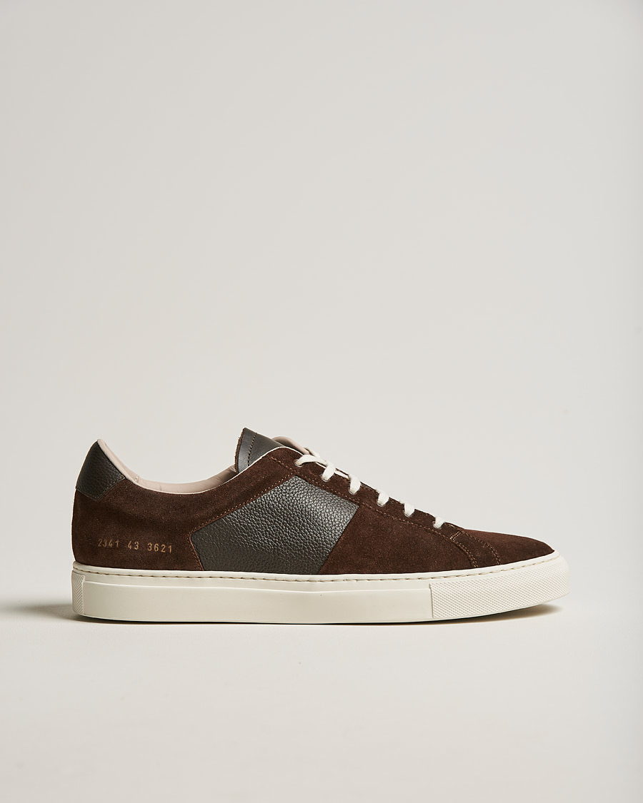 Hombres | Common Projects Winter Achilles Suede Nappa Sneaker Brown | Common Projects | Winter Achilles Suede Nappa Sneaker Brown