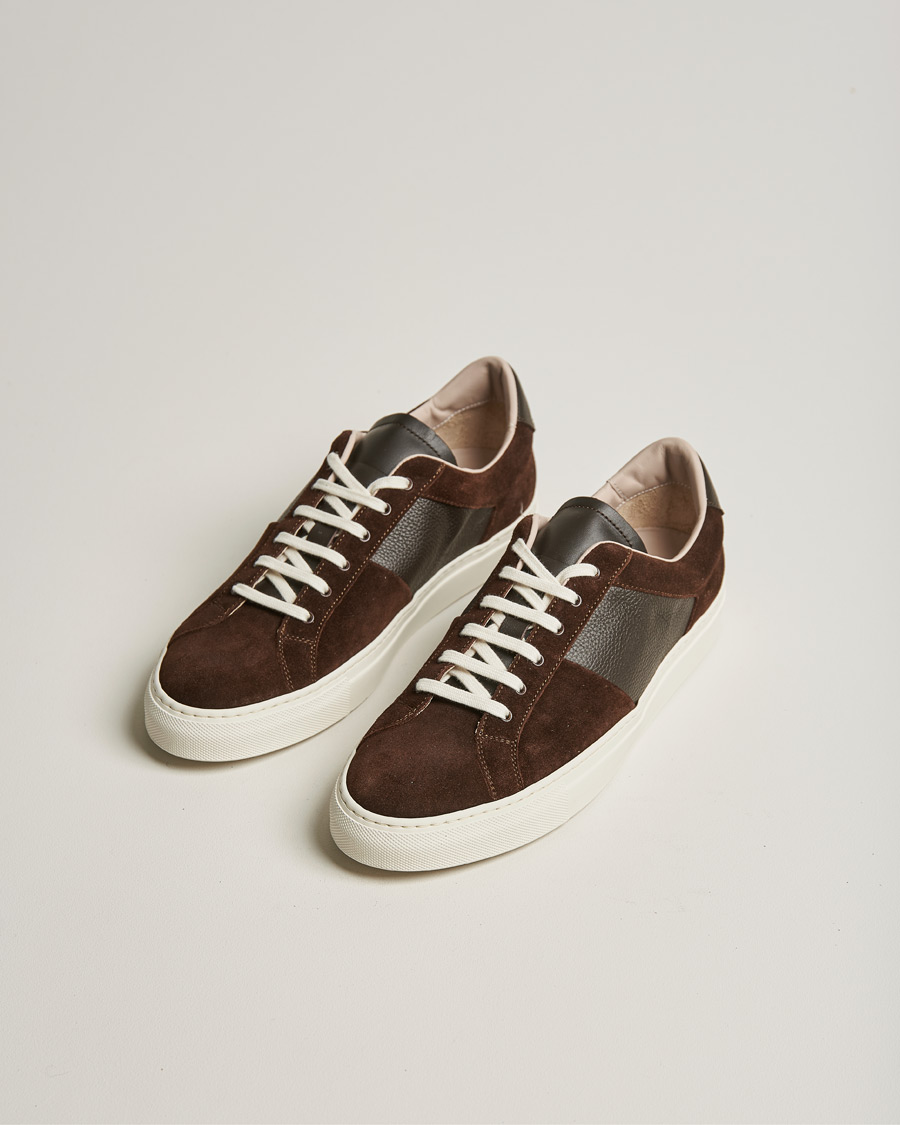 Hombres | Common Projects Winter Achilles Suede Nappa Sneaker Brown | Common Projects | Winter Achilles Suede Nappa Sneaker Brown