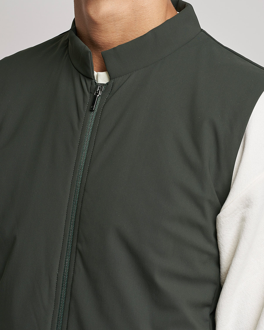 Hombres | Chalecos | Stenströms | Active Jersey Sport Vest Green