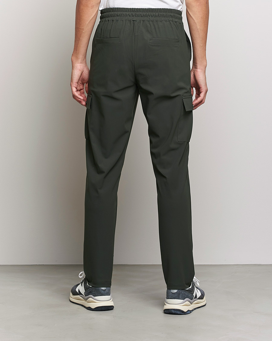 Hombres | Pantalones | Stenströms | Active Jersey Sport Trousers Green