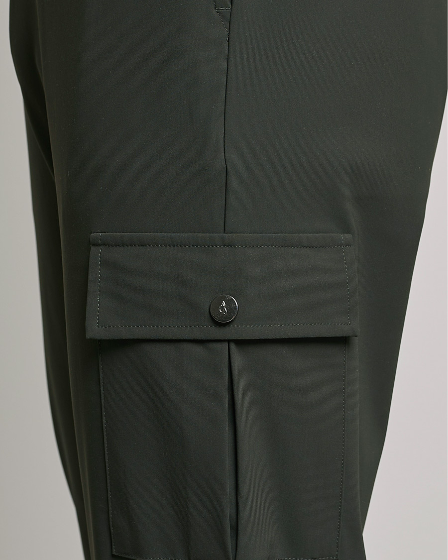 Hombres | Pantalones | Stenströms | Active Jersey Sport Trousers Green