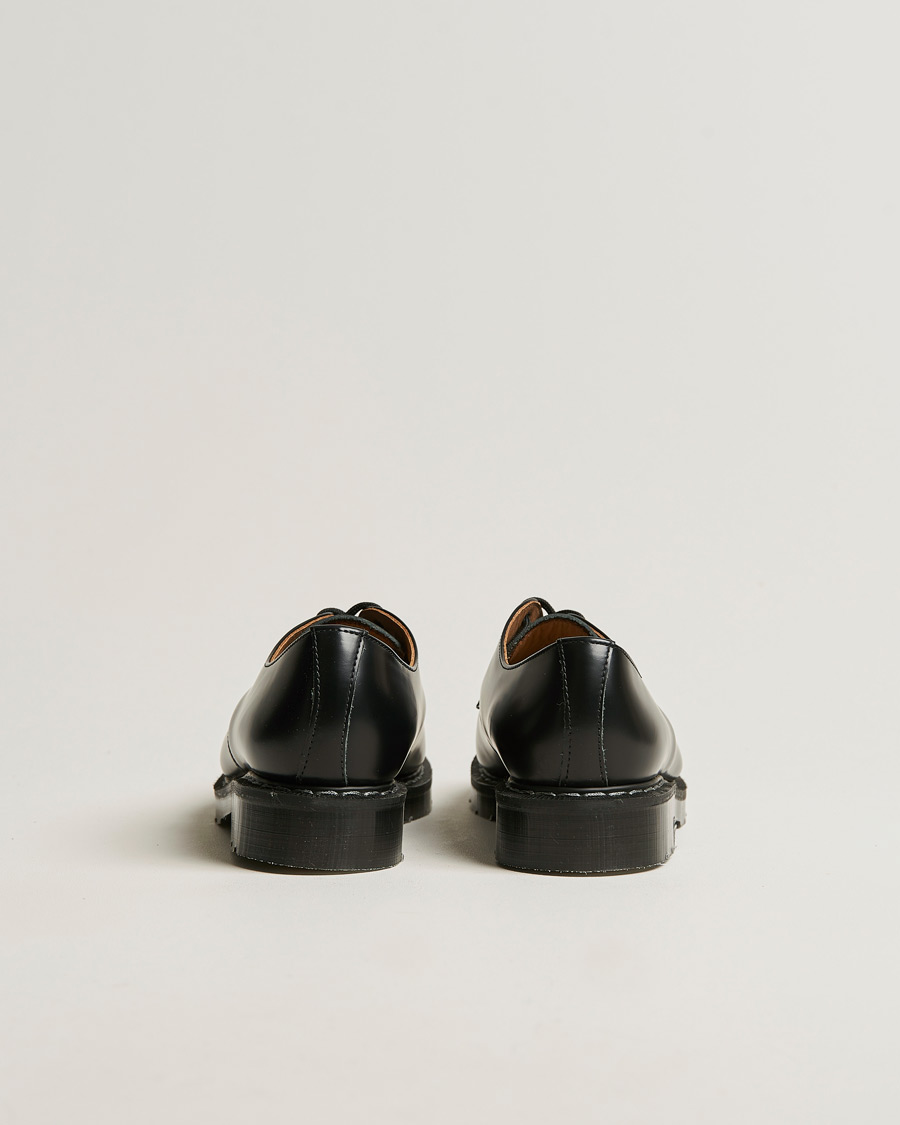 Hombres | Zapatos derby | Solovair | 3 Eye Gibson Shoe Black Shine