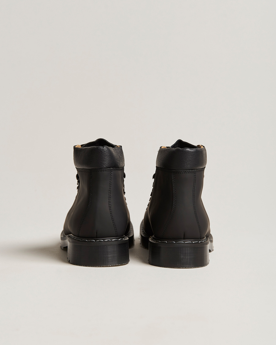Hombres | Botas | Solovair | Urban Hiker Boot Black Waxy