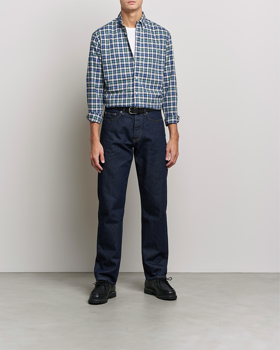 Hombres | Camisas | Gitman Vintage | Button Down Poplin Shirt Daywatch Check