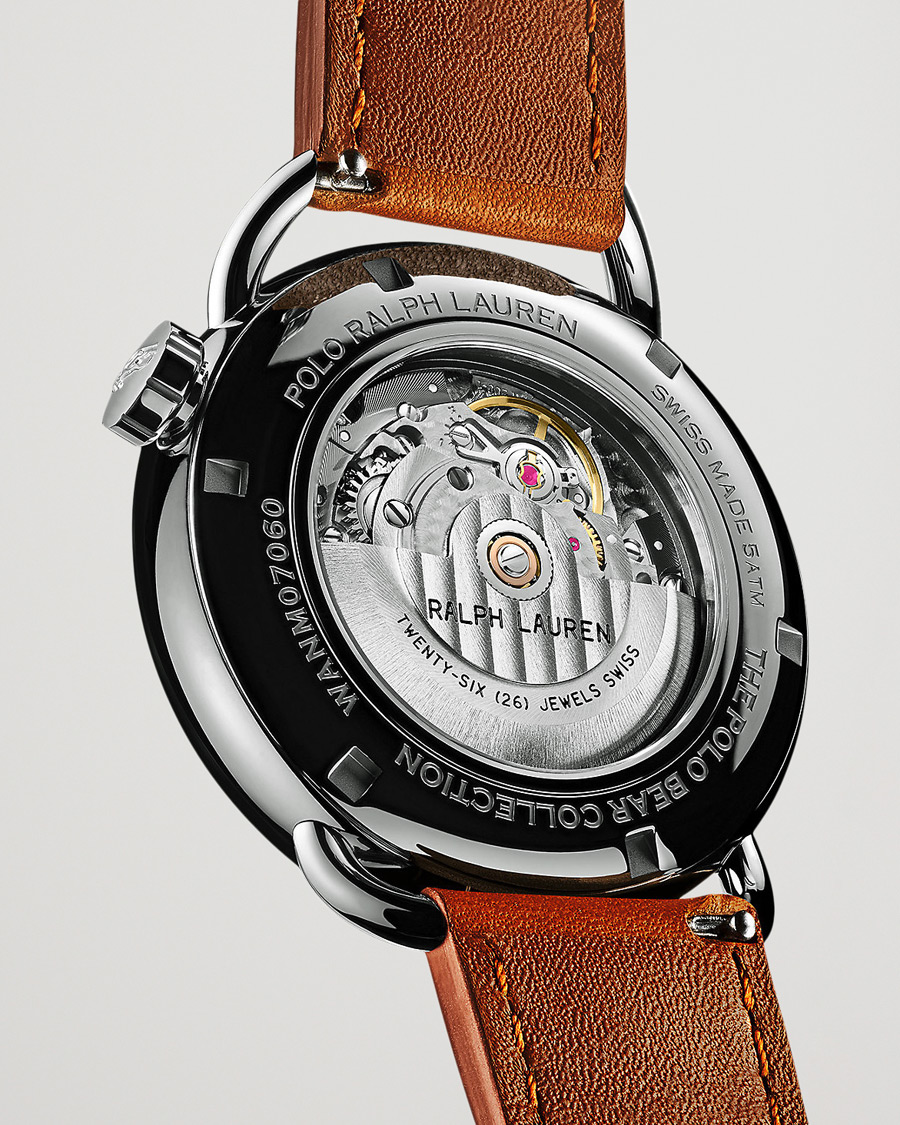 Hombres | Polo Ralph Lauren 42mm Automatic Yankee Bear White Dial | Polo Ralph Lauren | 42mm Automatic Yankee Bear White Dial