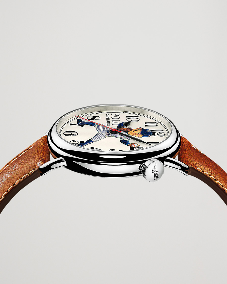 Hombres | Polo Ralph Lauren 42mm Automatic Yankee Bear White Dial | Polo Ralph Lauren | 42mm Automatic Yankee Bear White Dial