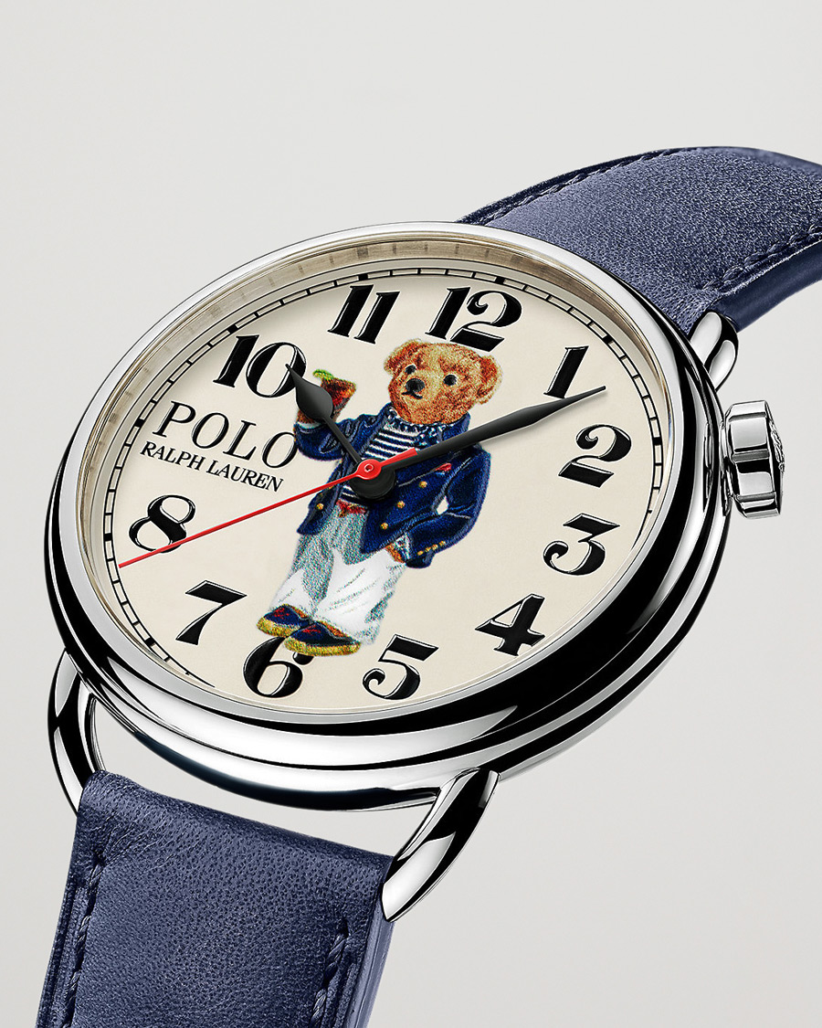 Hombres | Fine watches | Polo Ralph Lauren | 42mm Automatic Riviera Bear White Dial 