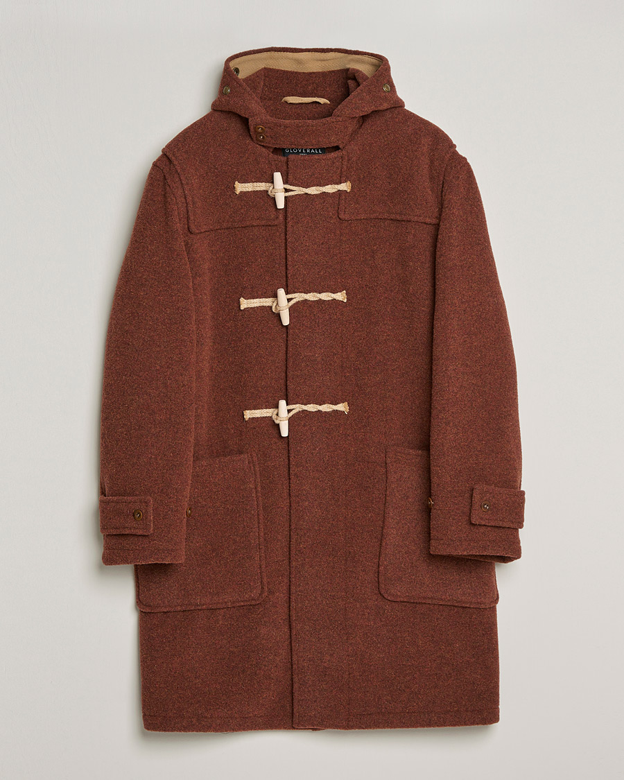 Hombres | Abrigos y chaquetas | Gloverall | 575 Monty Original Duffle Coat Rust