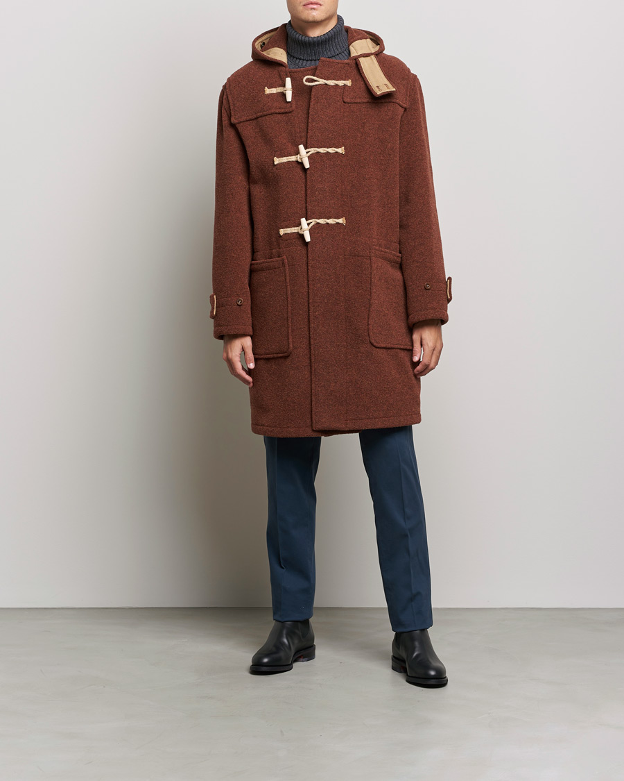Hombres | Abrigos y chaquetas | Gloverall | 575 Monty Original Duffle Coat Rust
