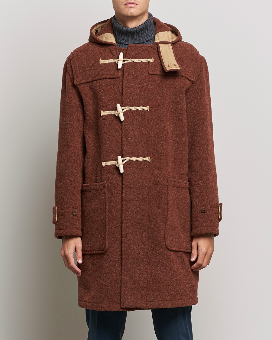 Hombres | Abrigos y chaquetas | Gloverall | 575 Monty Original Duffle Coat Rust