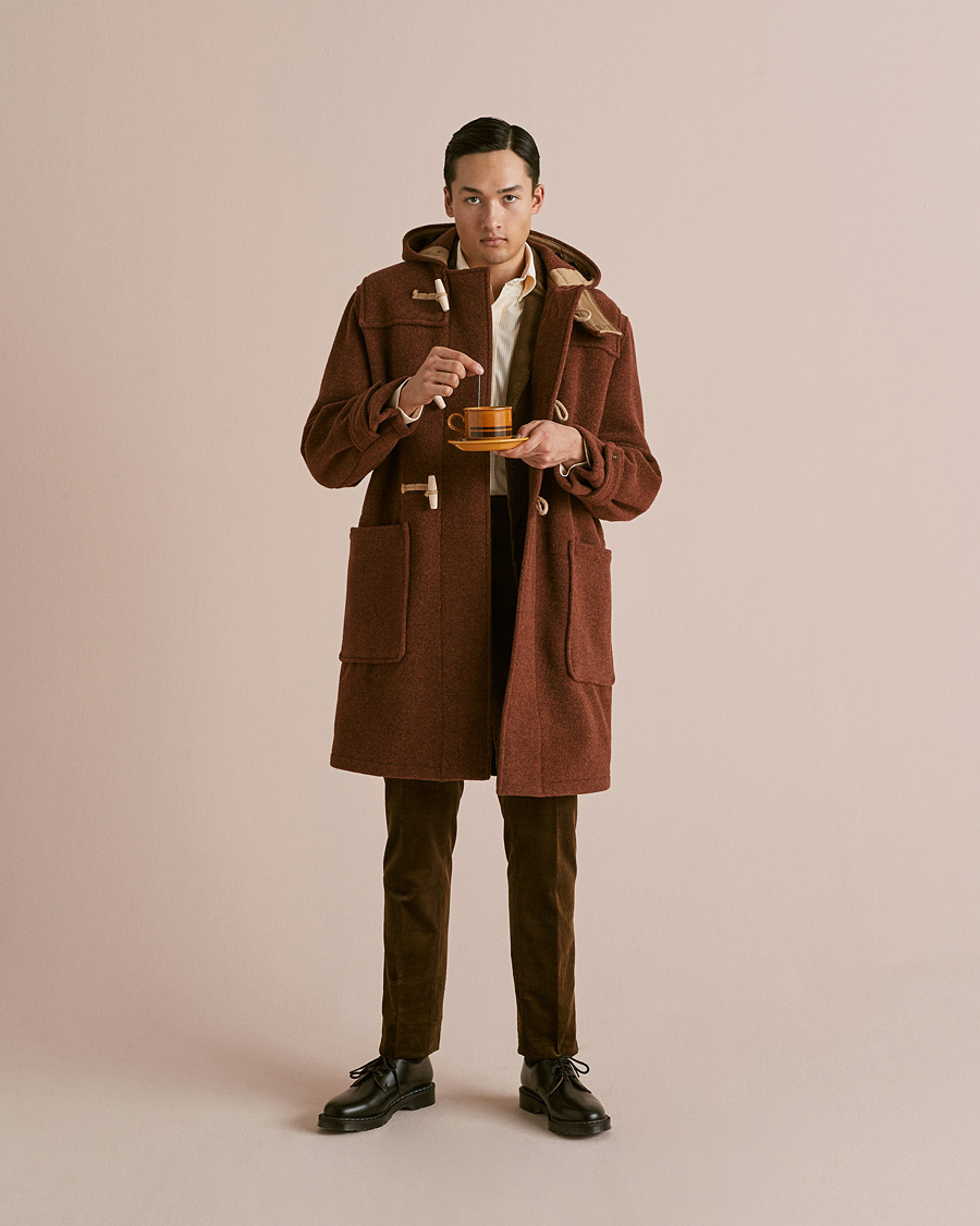 Hombres | Abrigos y chaquetas | Gloverall | 575 Monty Original Duffle Coat Rust