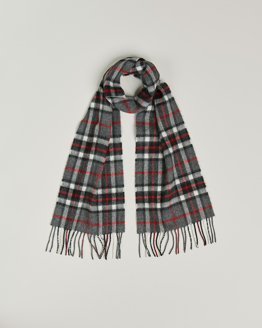 Hombres | Gloverall Lambswool Scarf Thomson Grey | Gloverall | Lambswool Scarf Thomson Grey