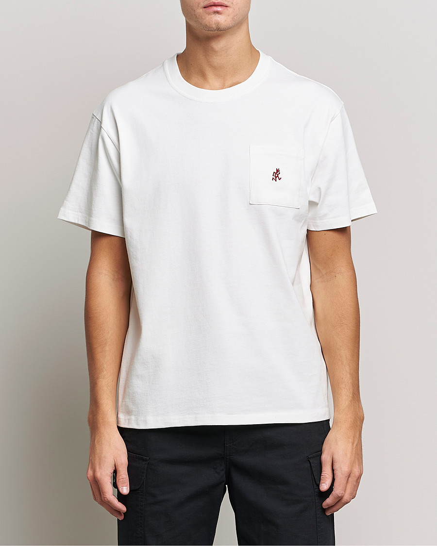 Hombres | Camisetas | Gramicci | One Point Cotton Tee White