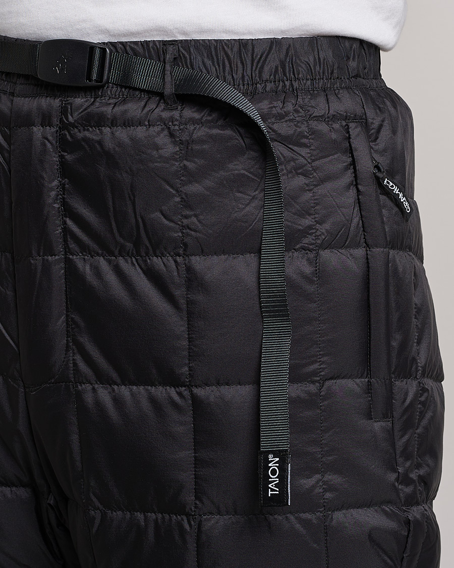 Hombres | Pantalones | Gramicci | Taion/Down Pants Black
