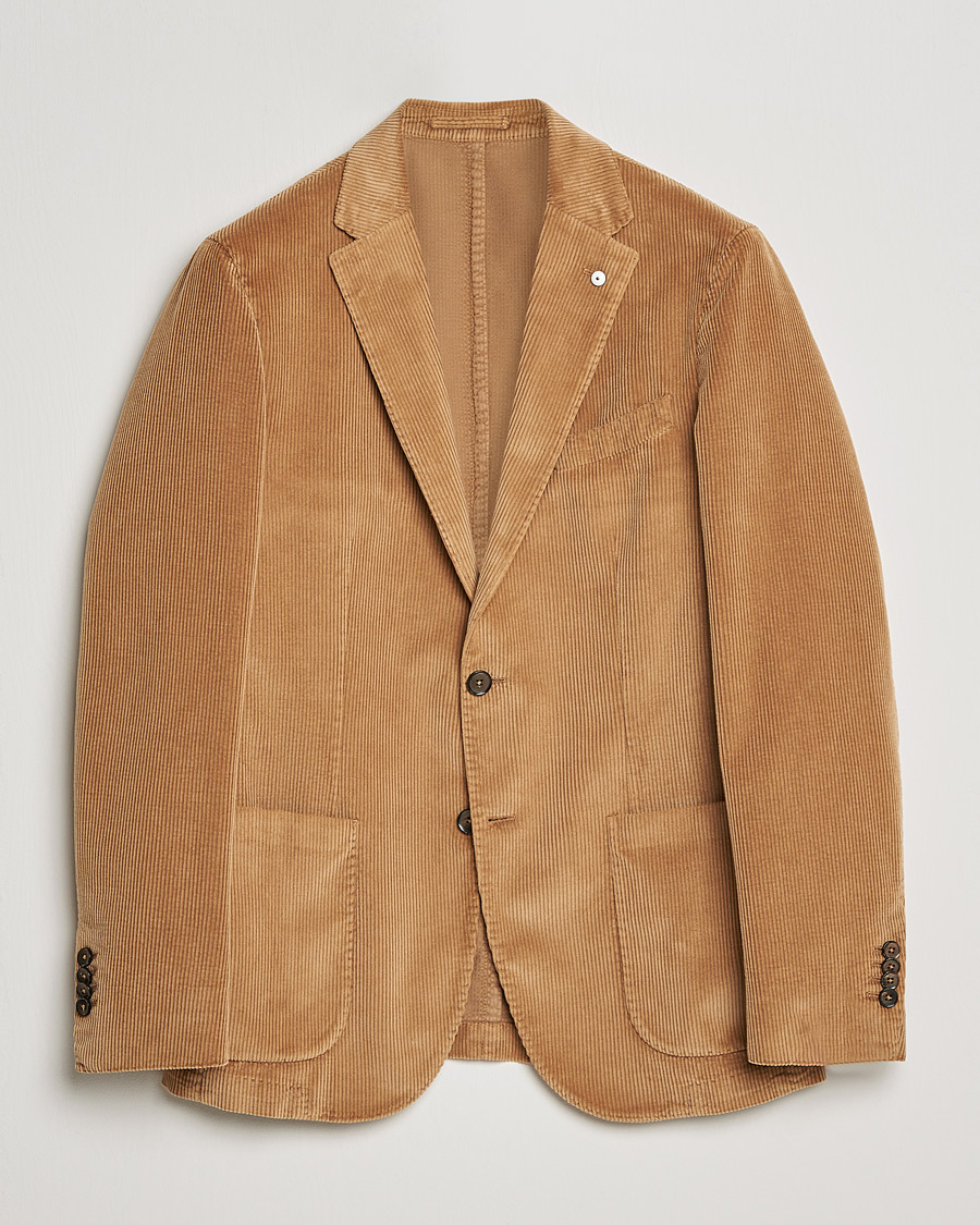 Hombres | Blazers | L.B.M. 1911 | Jack Corduroy Blazer Light Brown