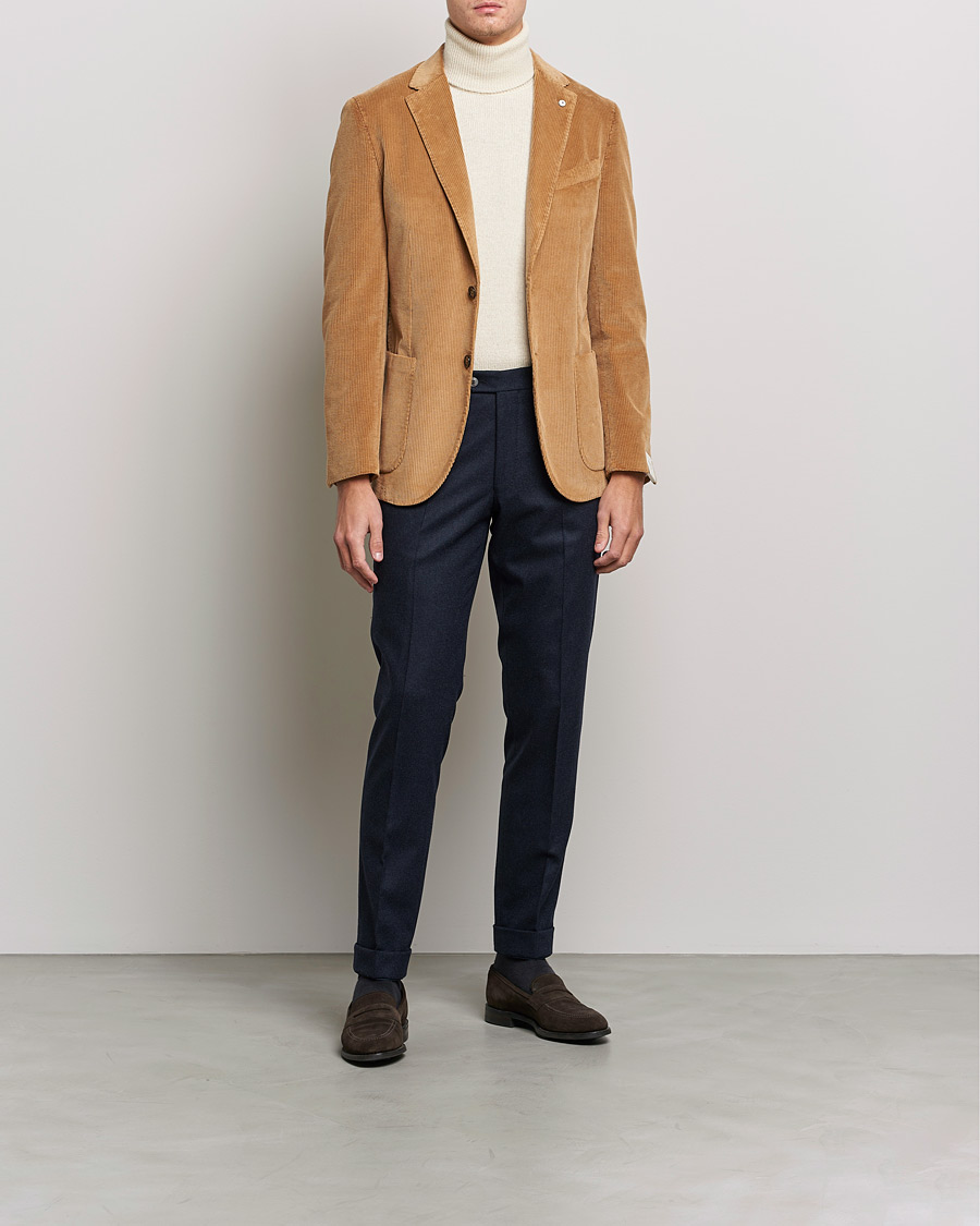 Hombres | Blazers | L.B.M. 1911 | Jack Corduroy Blazer Light Brown