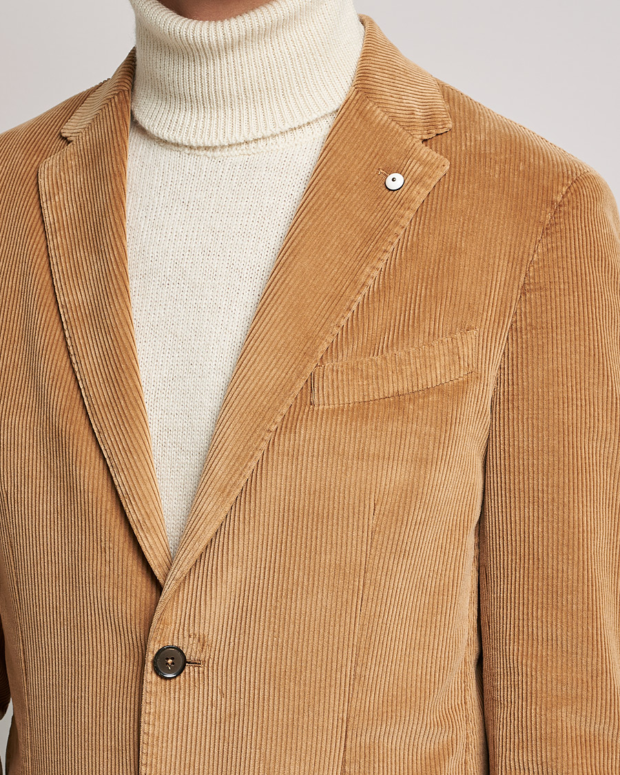 Hombres | Blazers | L.B.M. 1911 | Jack Corduroy Blazer Light Brown