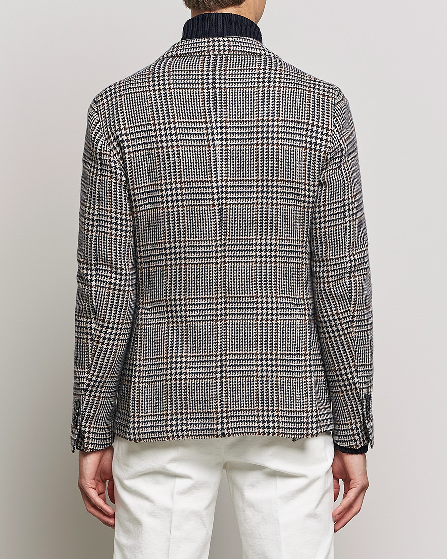 Hombres | Blazers | L.B.M. 1911 | Jack Overcheck Wool Blazer Navy