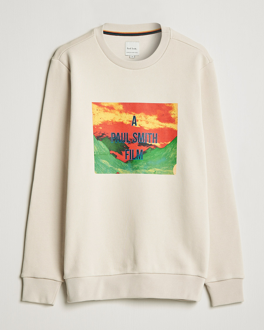 Hombres | Jerséis y prendas de punto | Paul Smith | Embroidered Sweatshirt Off White