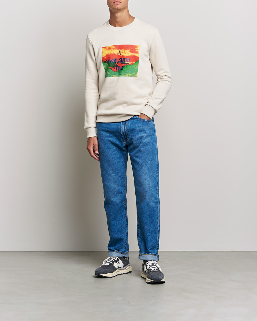 Hombres | Jerséis y prendas de punto | Paul Smith | Embroidered Sweatshirt Off White
