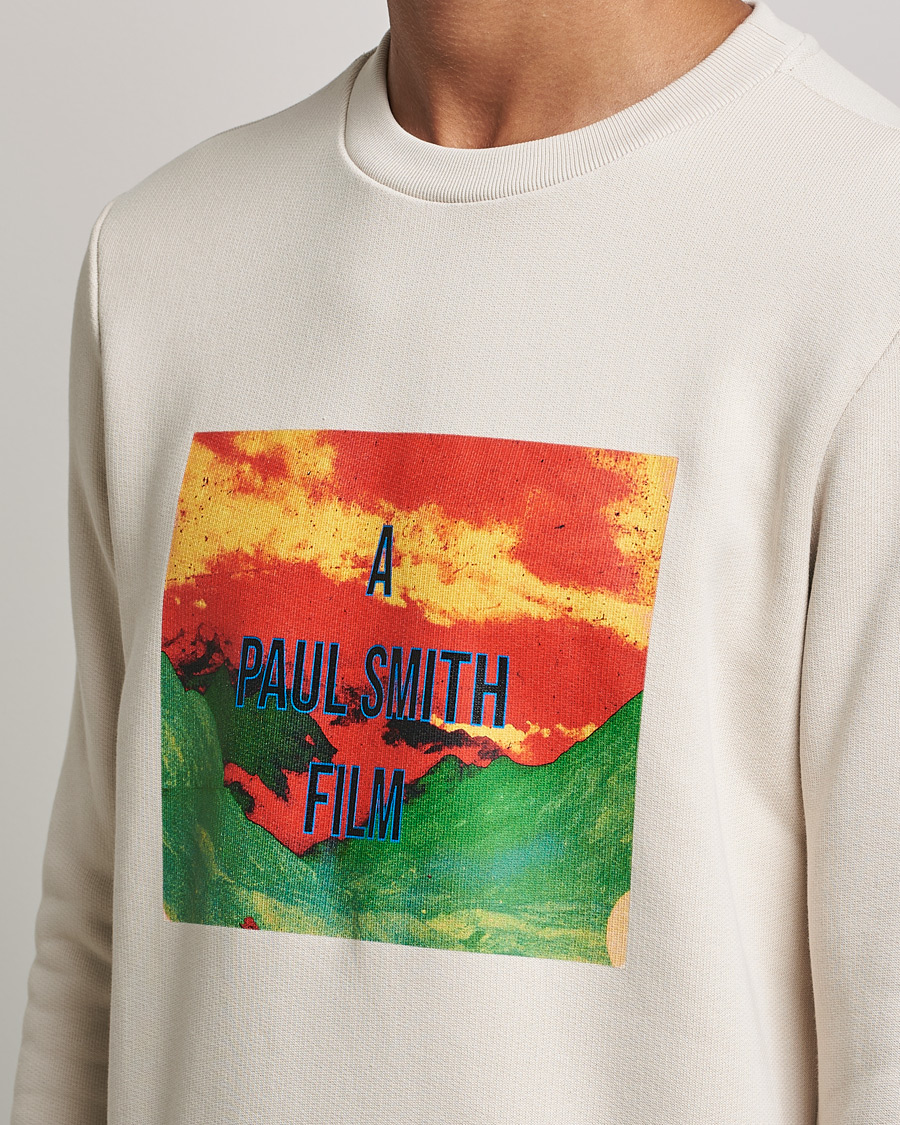 Hombres | Jerséis y prendas de punto | Paul Smith | Embroidered Sweatshirt Off White