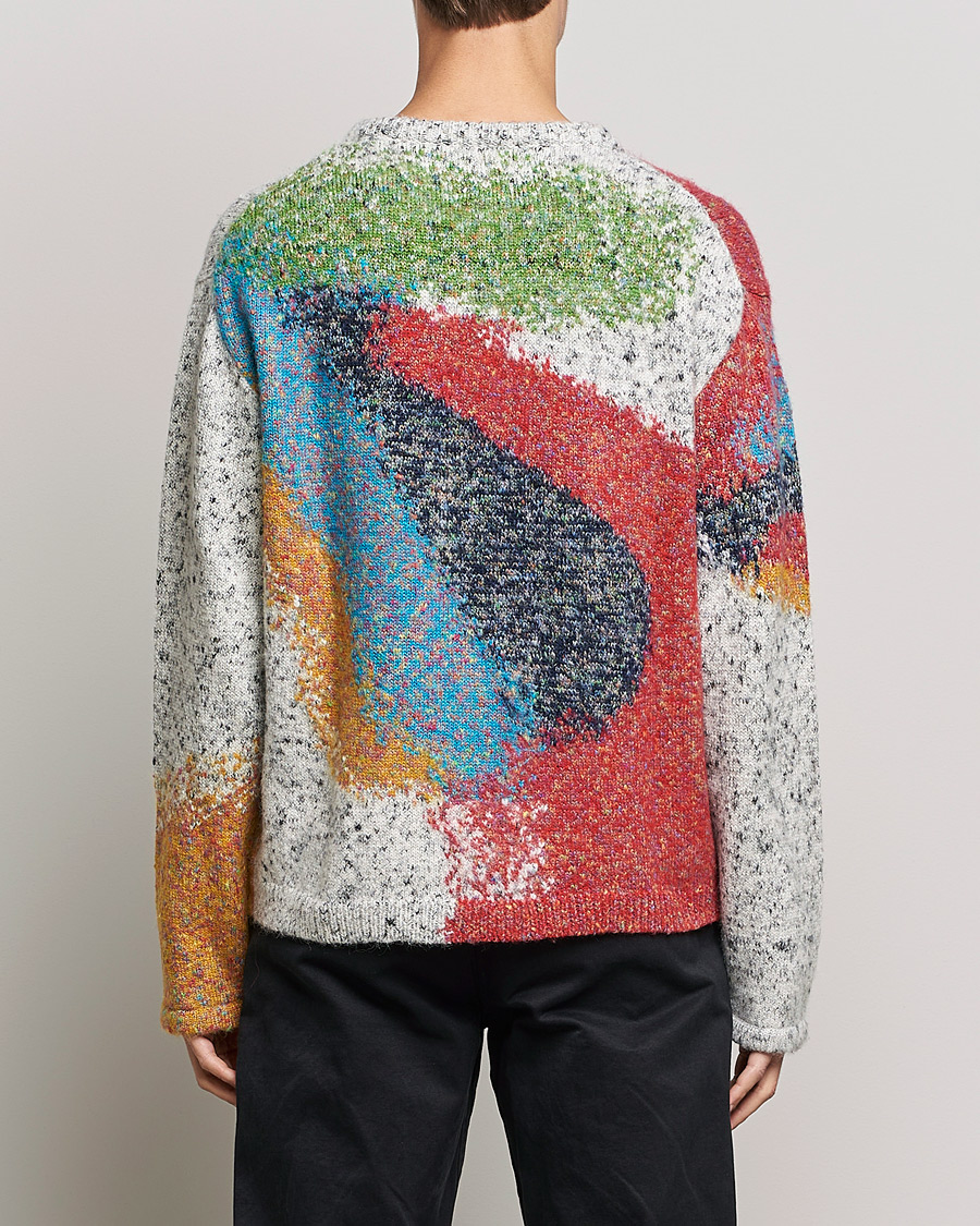 Hombres | Jerséis y prendas de punto | Paul Smith | Cotton Alpaca Knitted Sweater Beige