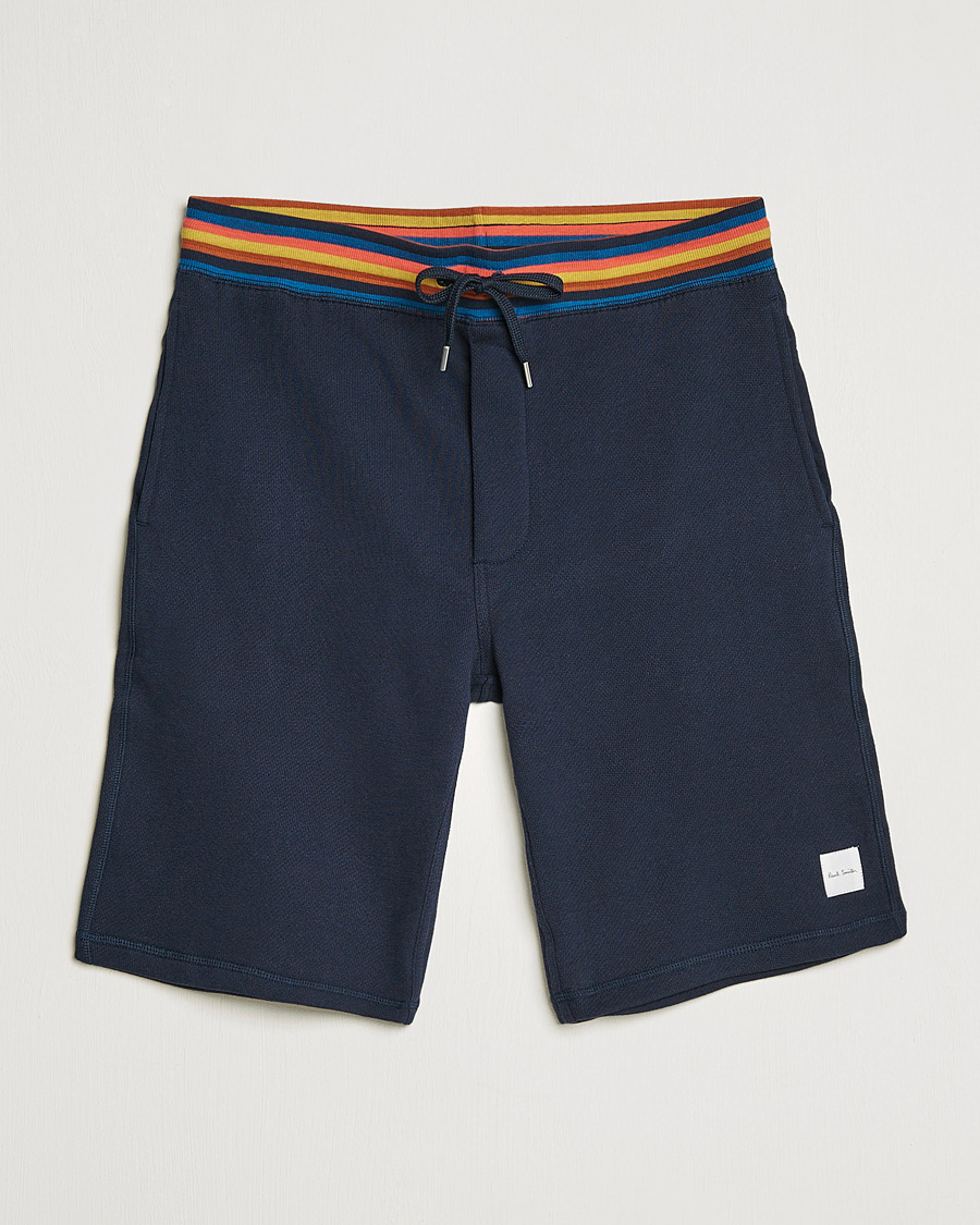 Hombres | Pantalones cortos | Paul Smith | Birght Stripe Sweat Shorts Navy