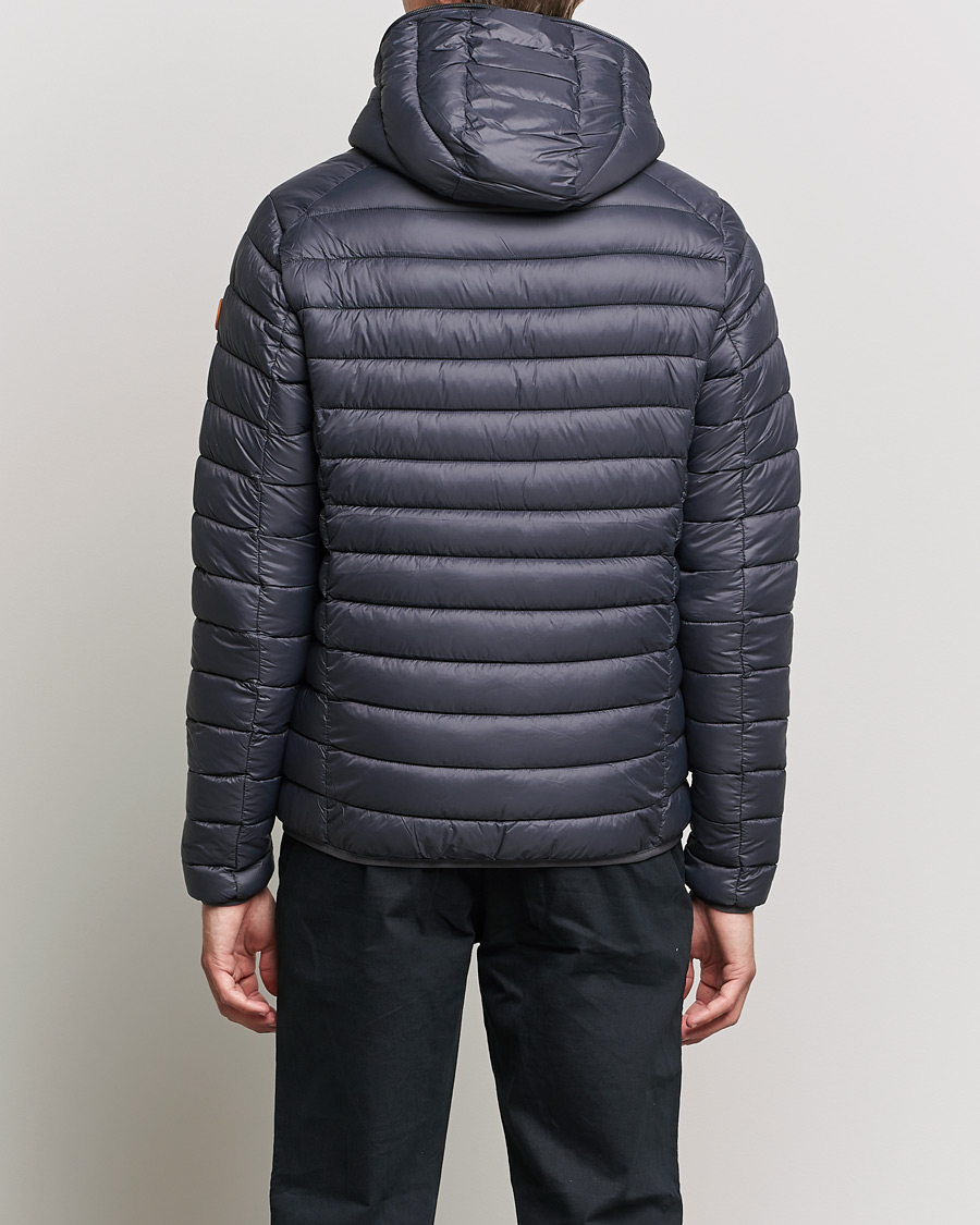 Hombres | Abrigos y chaquetas | Save The Duck | Donald Lightweight Padded Hooded Jacket Anthracite