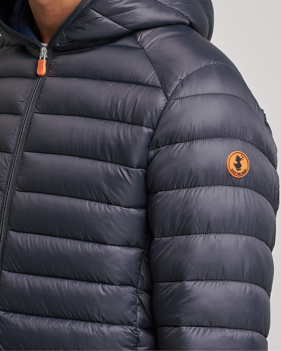 Hombres | Abrigos y chaquetas | Save The Duck | Donald Lightweight Padded Hooded Jacket Anthracite