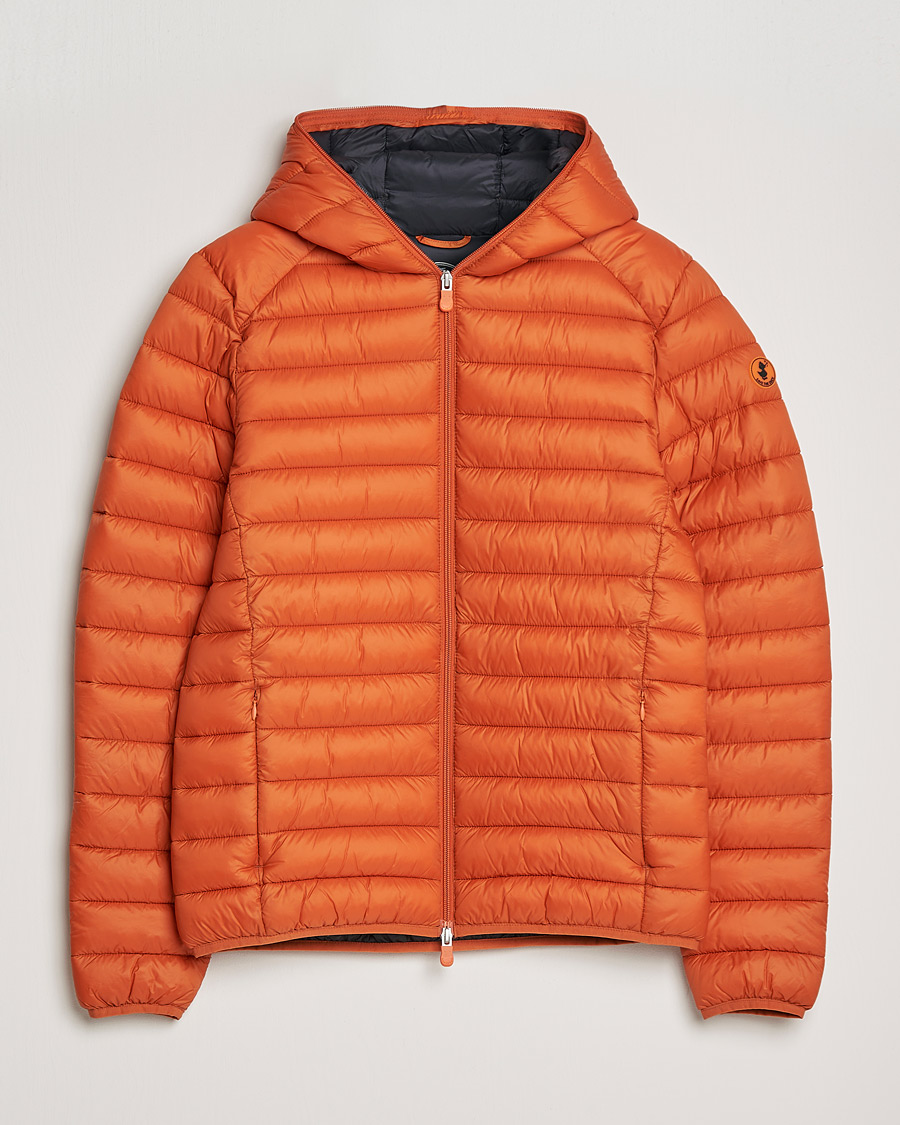 Hombres | Abrigos y chaquetas | Save The Duck | Donald Lightweight Padded Hooded Jacket Ginger Orange S